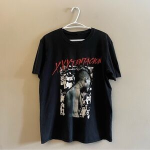 4/$20➡️  XXXTENTACION Black Graphic T-Shirt – Size Medium Fair Condition